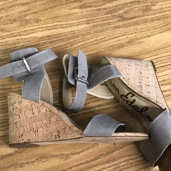 Sam Edelman wedges like new size 9 awesome shoes - Picture 4 of 7